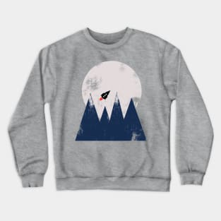 Headed for the Moon Crewneck Sweatshirt